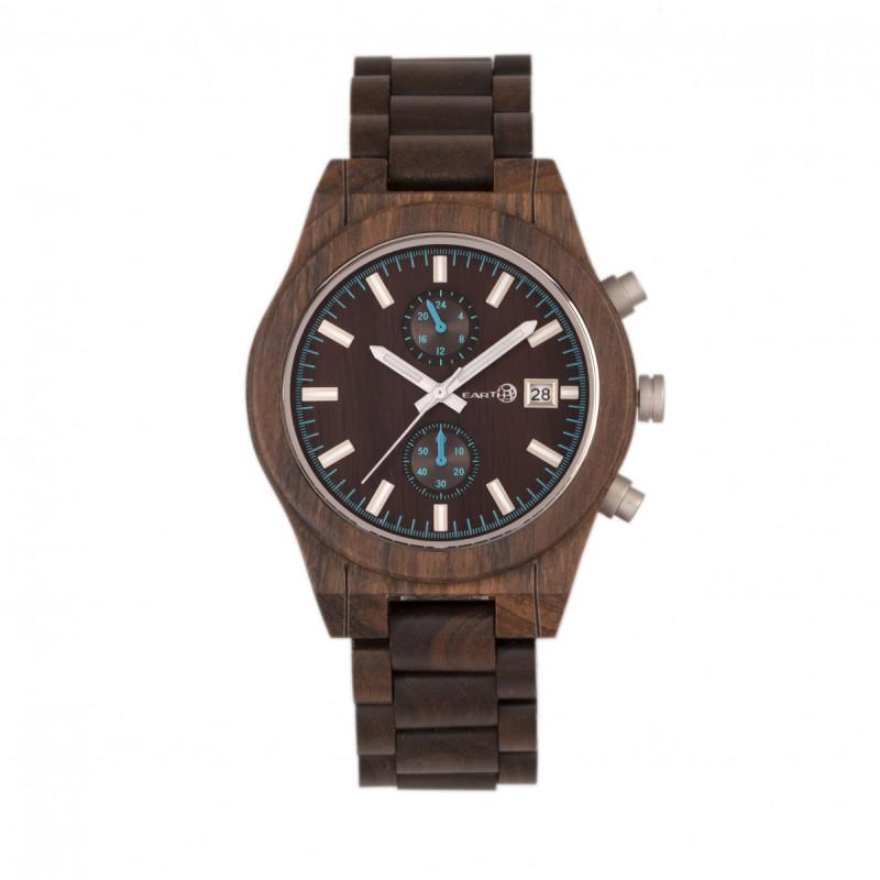 Earth Wood Castillo Bracelet Watch w/Date