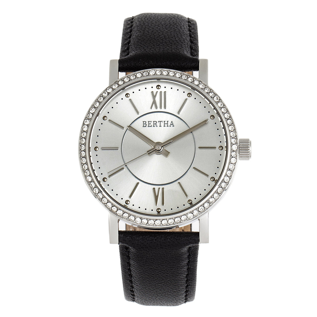 Bertha Lydia Leather-Band Watch