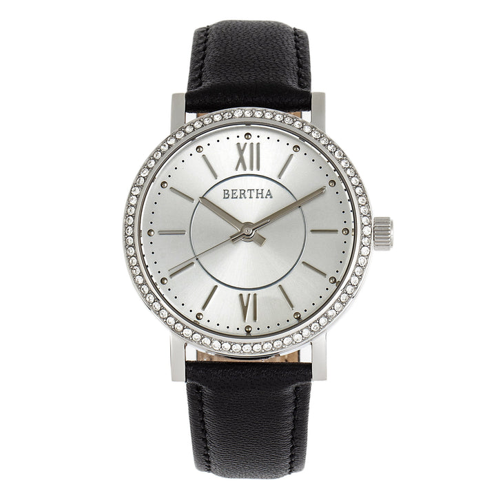 Bertha Lydia Leather-Band Watch