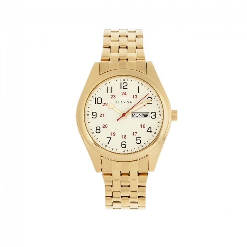 Elevon Gann Bracelet Watch w/Day/Date