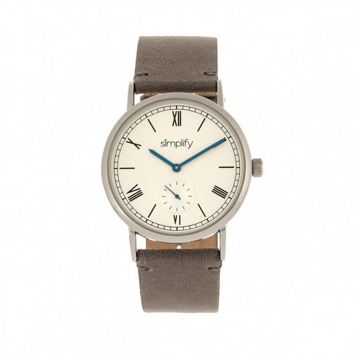 Simplify The 5100 Leather-Band Watch