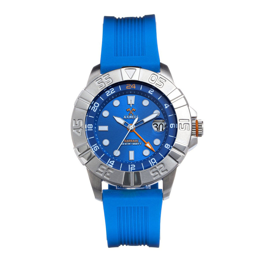 Axwell Barrage Strap Watch w/Date