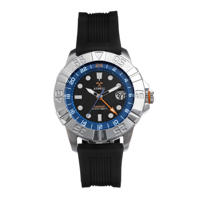 Axwell Barrage Strap Watch w/Date