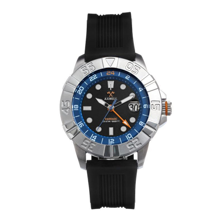 Axwell Barrage Strap Watch w/Date