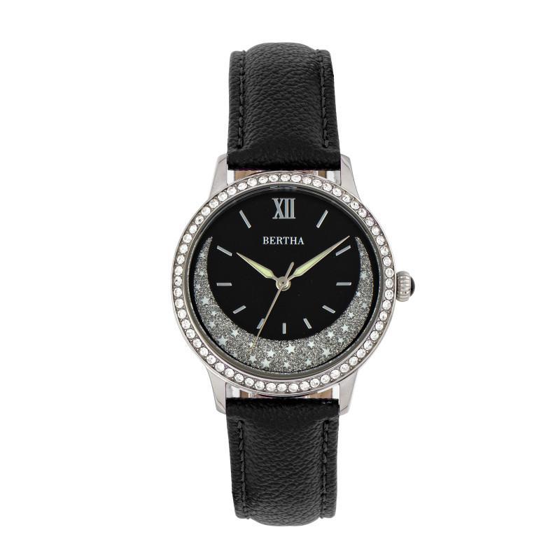 Bertha Dolly Leather-Band Watch
