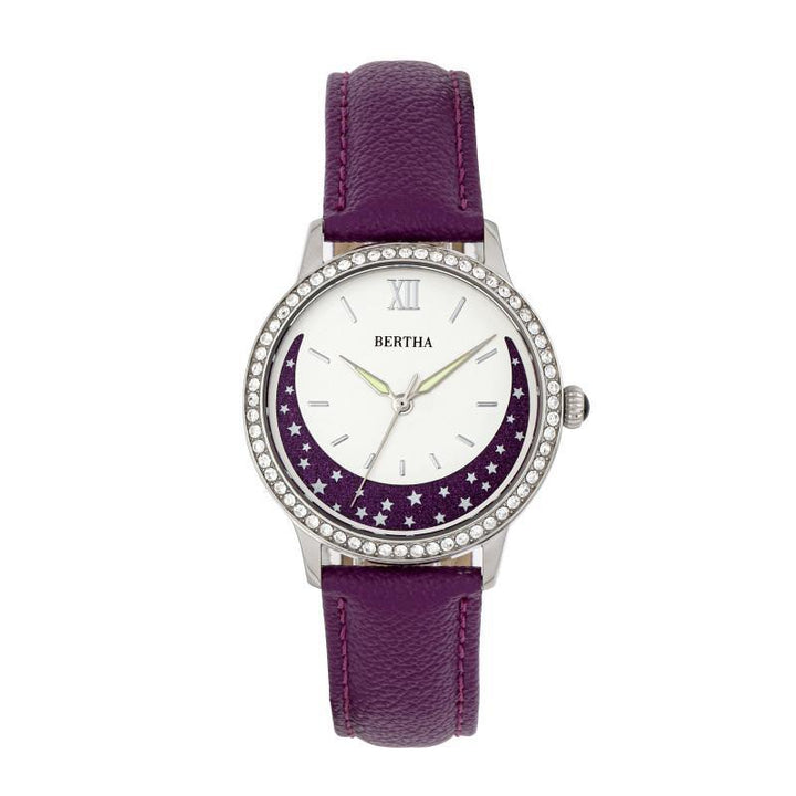Bertha Dolly Leather-Band Watch