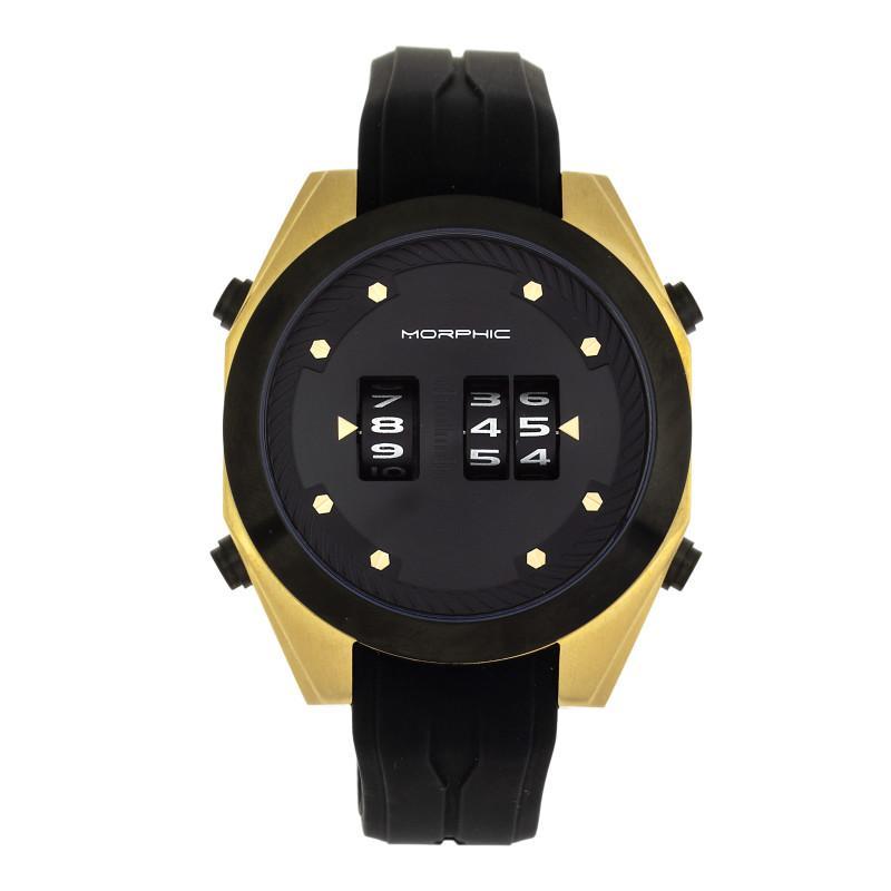 Morphic M76 Series Drum-Roll Strap Watch