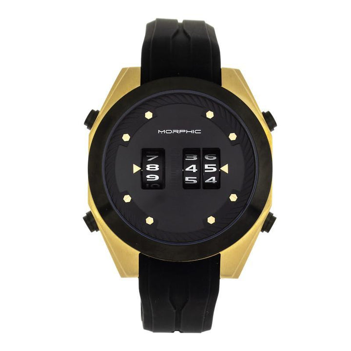 Morphic M76 Series Drum-Roll Strap Watch