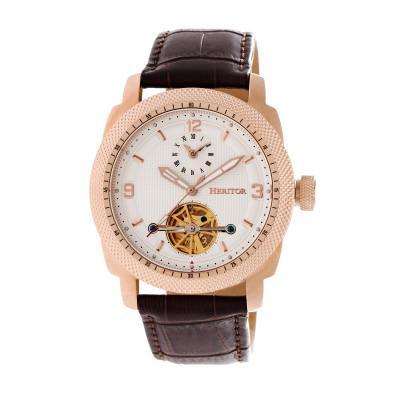 Heritor Automatic Helmsley Semi-Skeleton Men's Watch - Ruumur