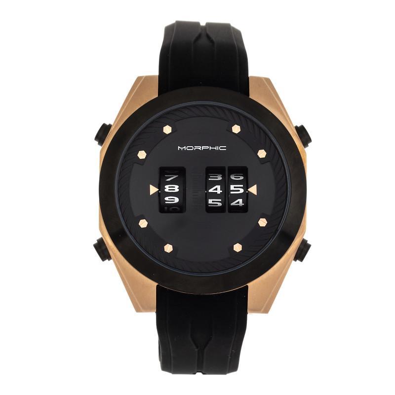 Morphic M76 Series Drum-Roll Strap Watch
