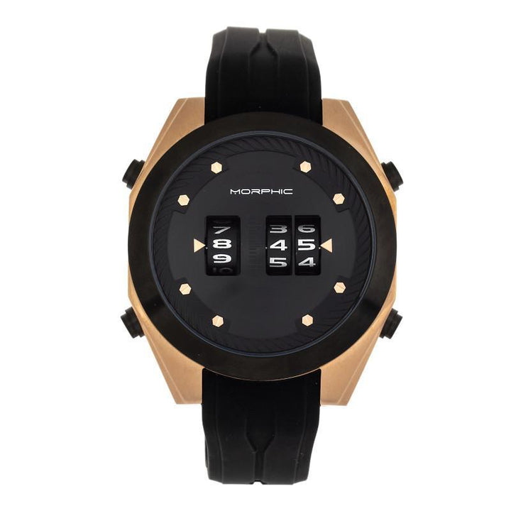 Morphic M76 Series Drum-Roll Strap Watch