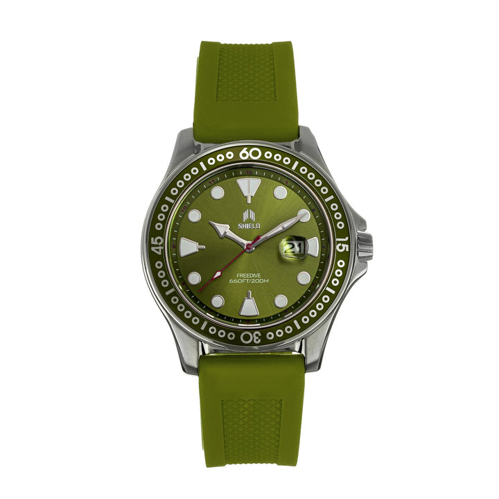 Shield Freedive Strap Watch w/Date