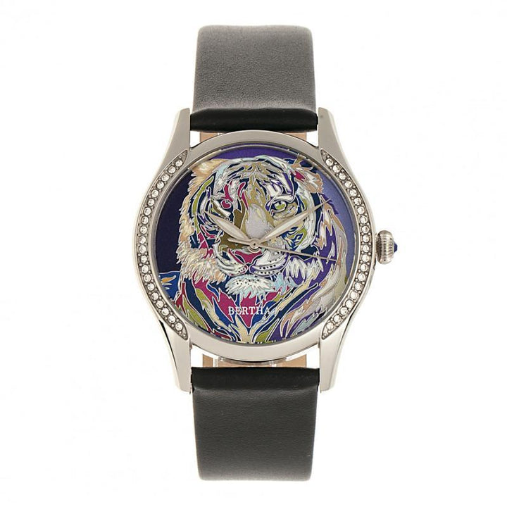 Bertha Annabelle Leather-Band Watch