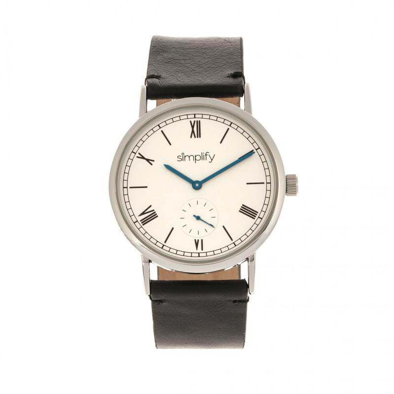 Simplify The 5100 Leather-Band Watch