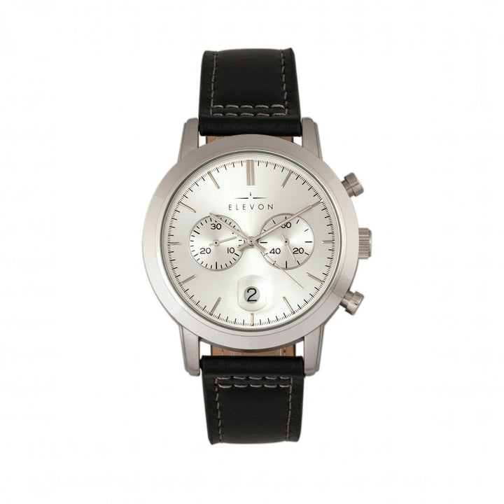 Elevon Langley Chronograph Leather-Band Watch w/ Date