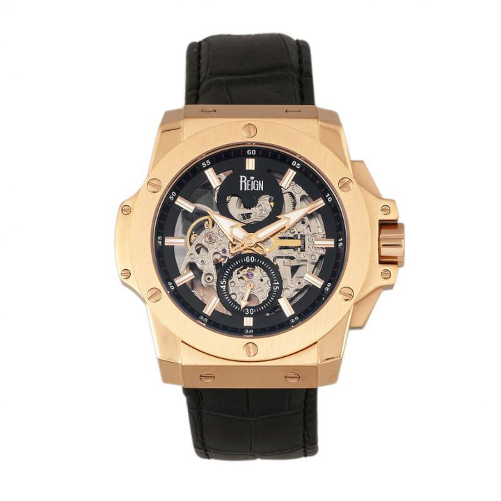 Reign Commodus Automatic Skeleton Men's Watch - Ruumur