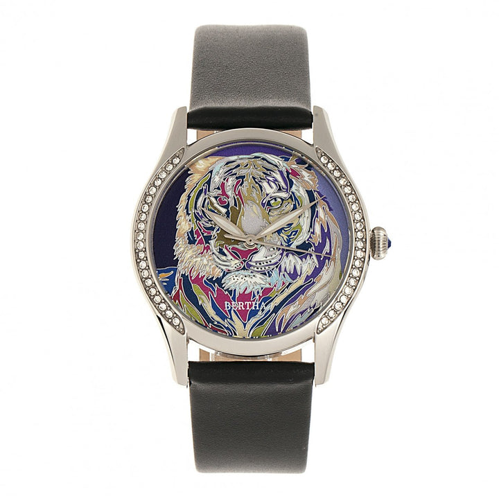 Bertha Annabelle Leather-Band Watch