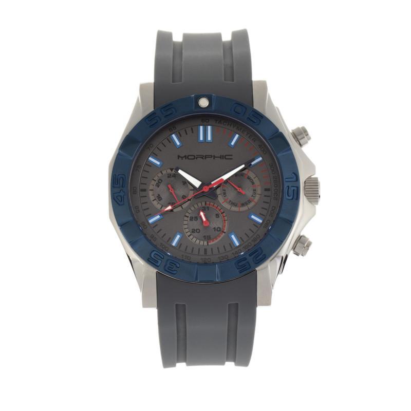 Morphic M75 Series Tachymeter Strap Watch w/Day/Date