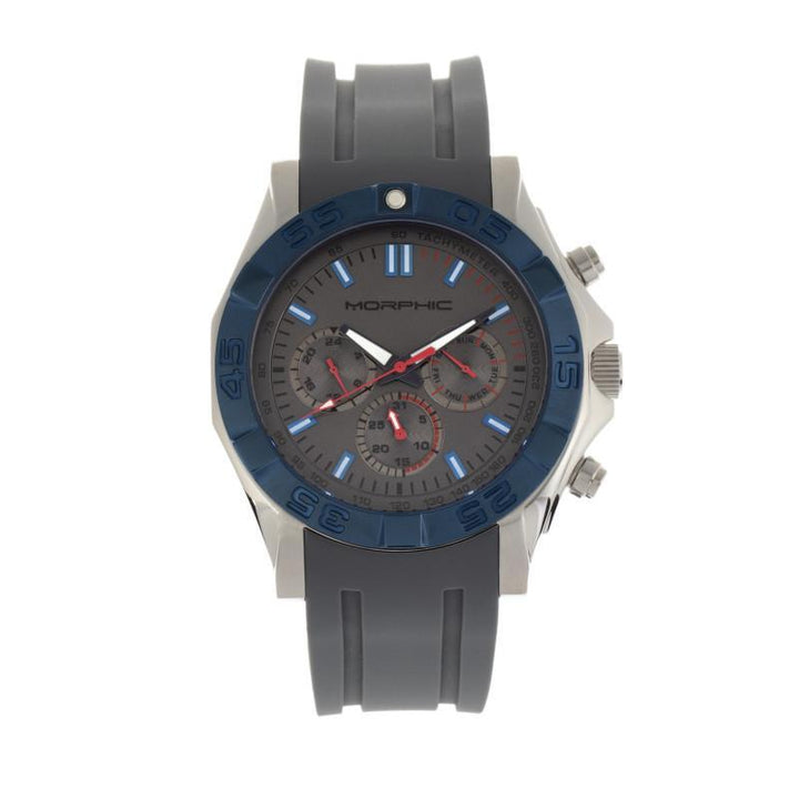 Morphic M75 Series Tachymeter Strap Watch w/Day/Date