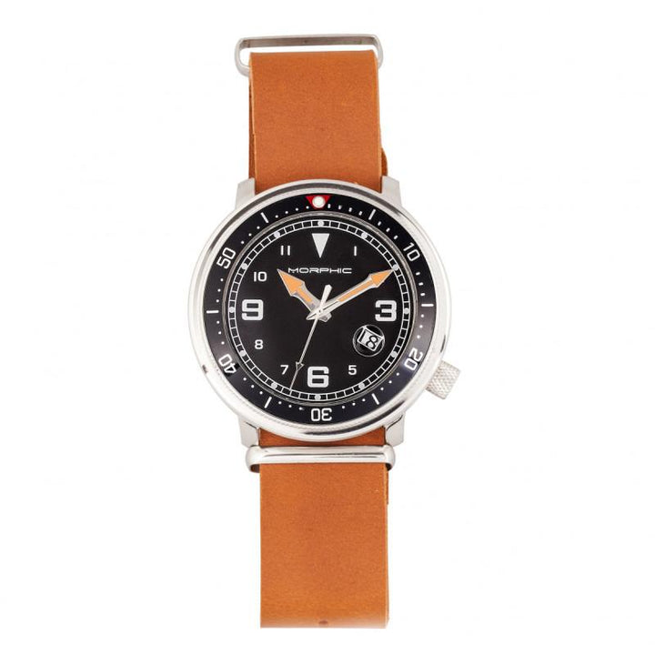 Morphic M74 Series Bracelet Watch w/Magnified Date Display