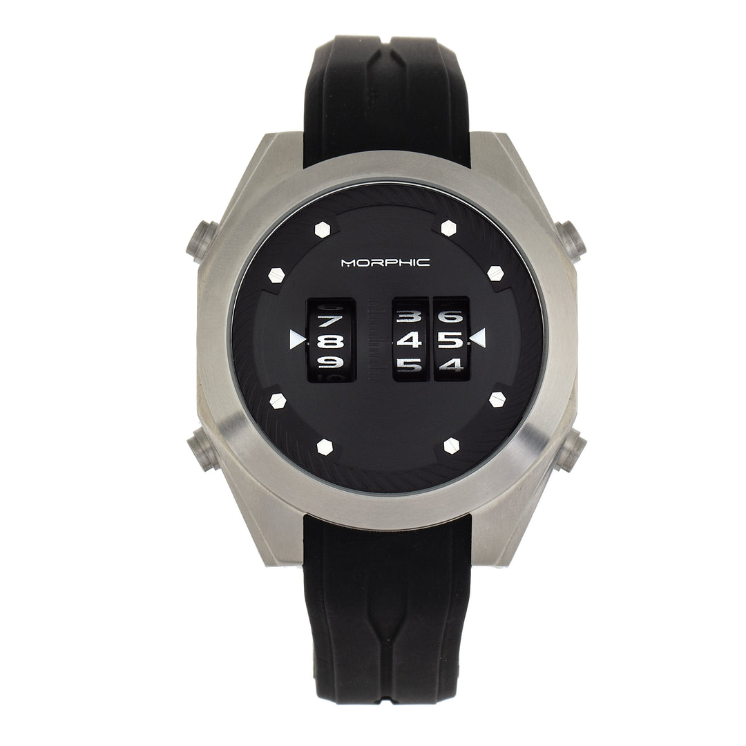 Morphic M76 Series Drum-Roll Strap Watch