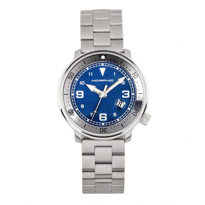Morphic M74 Series Bracelet Watch w/Magnified Date Display