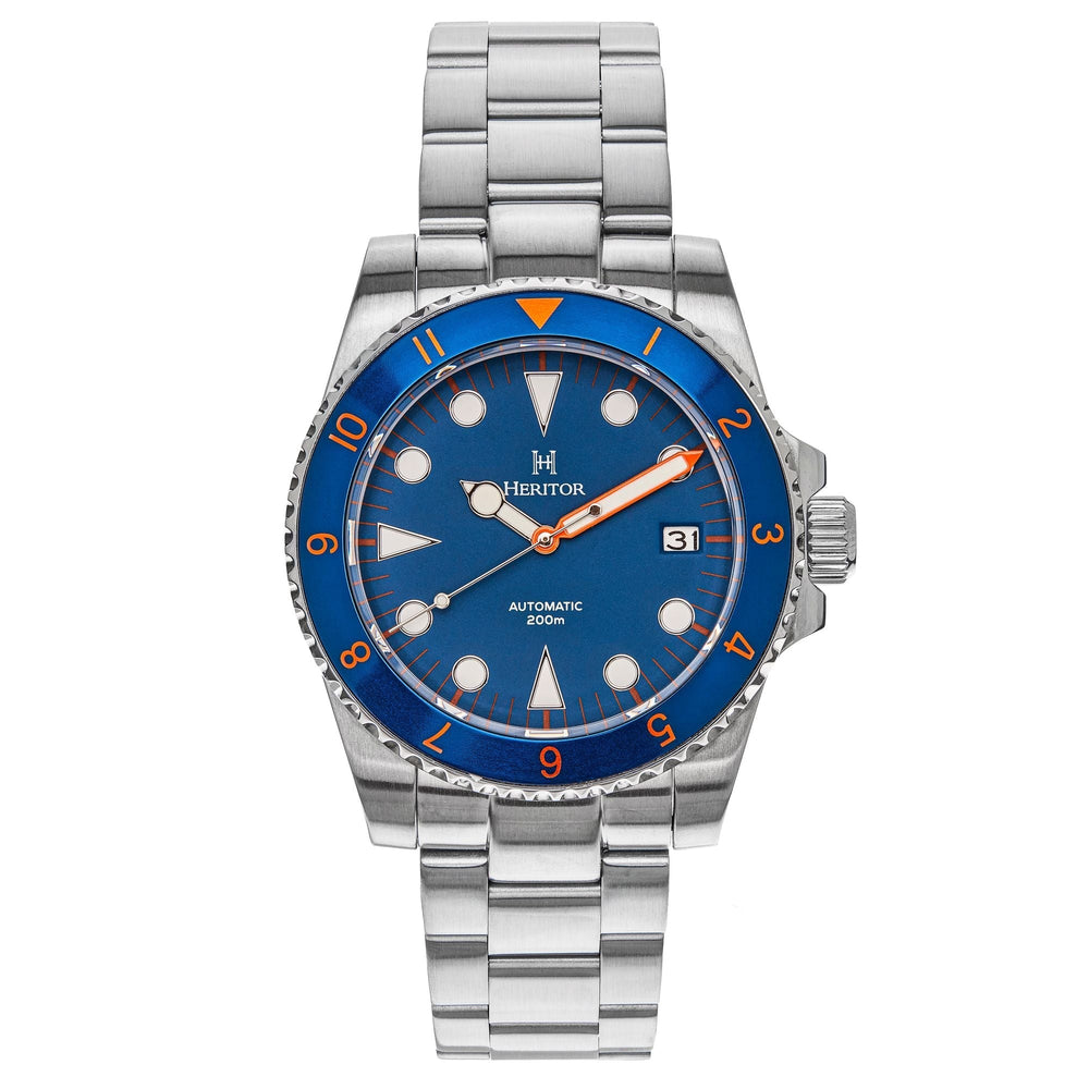 Heritor Automatic Luciano Bracelet Watch w/Date - Ruumur