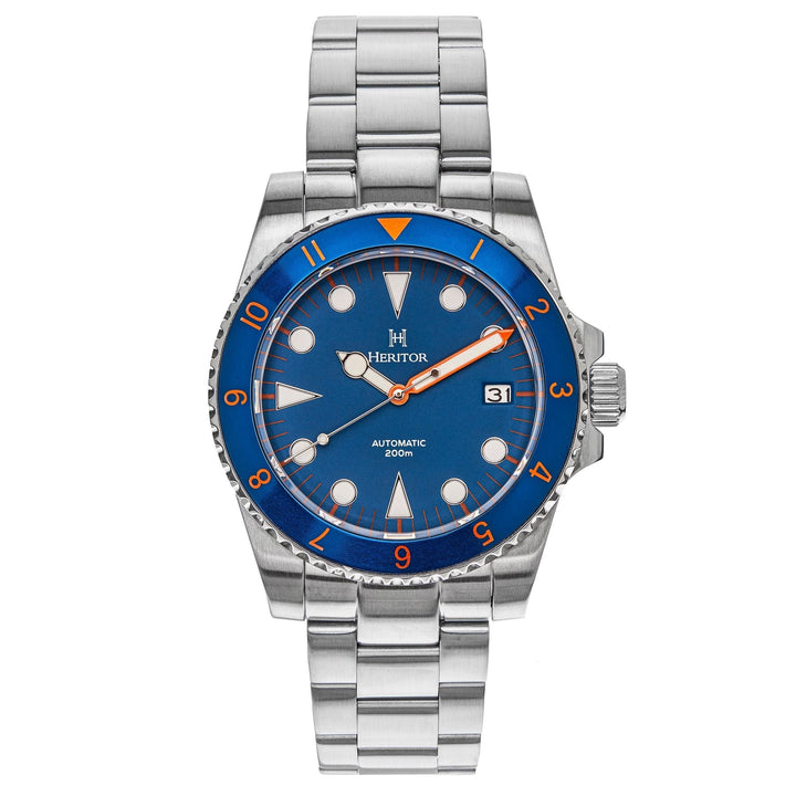 Heritor Automatic Luciano Bracelet Watch w/Date - Ruumur