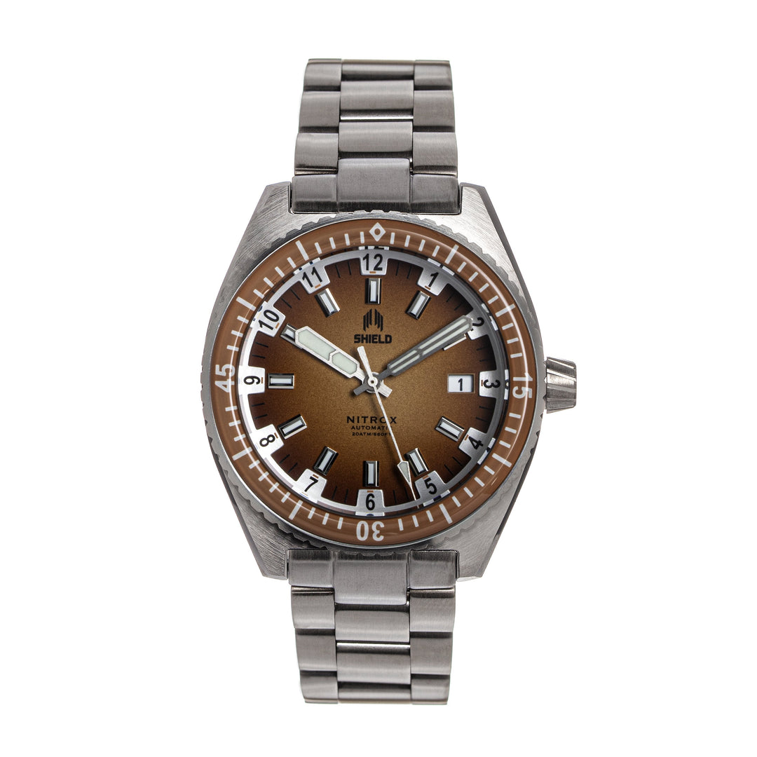 Shield Nitrox Bracelet Watch w/Date - Ruumur