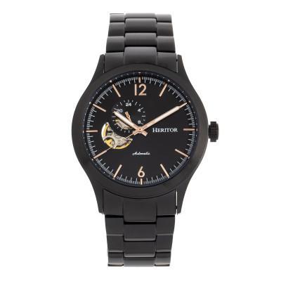 Heritor Automatic Antoine Semi-Skeleton Bracelet Watch