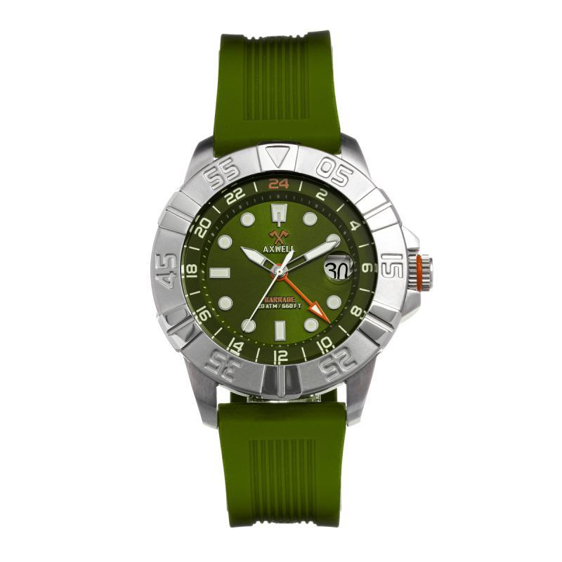Axwell Barrage Strap Watch w/Date