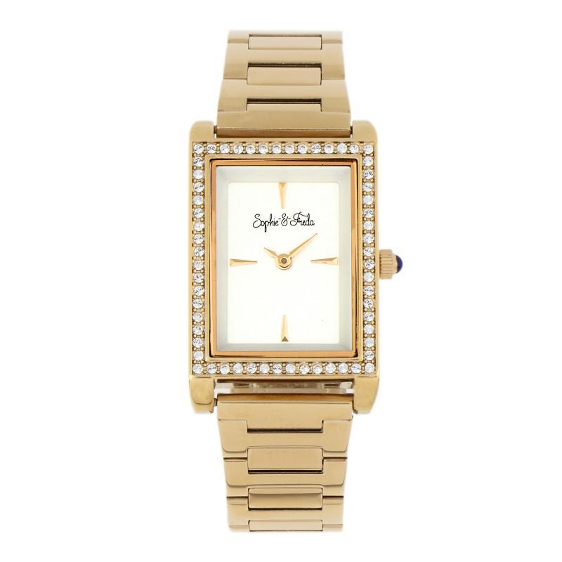 Sophie and Freda Wilmington Bracelet Watch w/Swarovski Crystals - Ruumur
