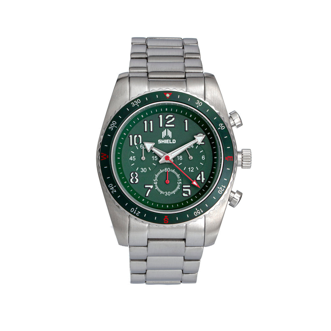 Shield Exley Bracelet Men's Chronograph Diver Watch