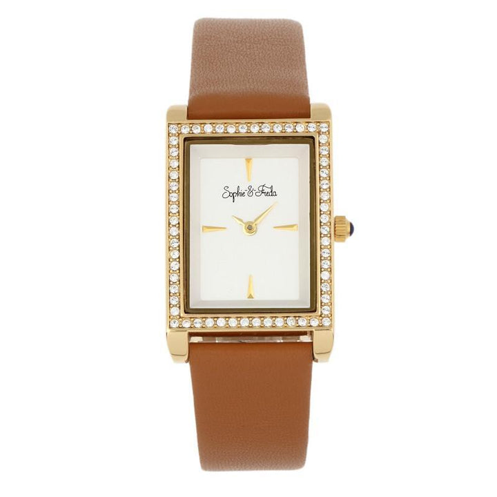 Sophie and Freda Wilmington Bracelet Watch w/Swarovski Crystals - Ruumur