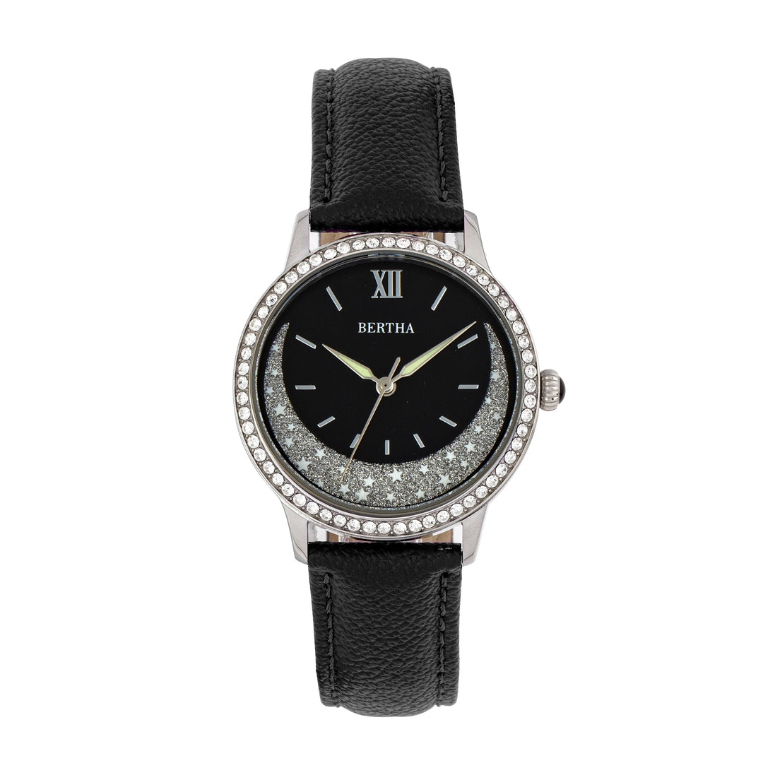 Bertha Dolly Leather-Band Watch