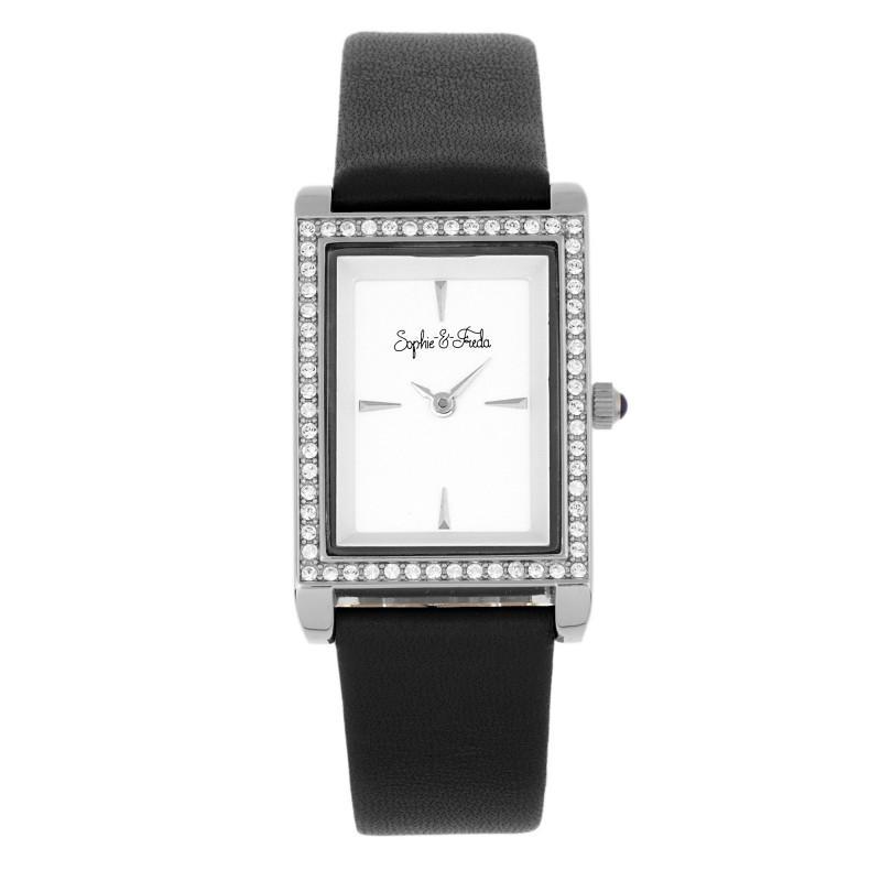 Sophie and Freda Wilmington Bracelet Watch w/Swarovski Crystals - Ruumur