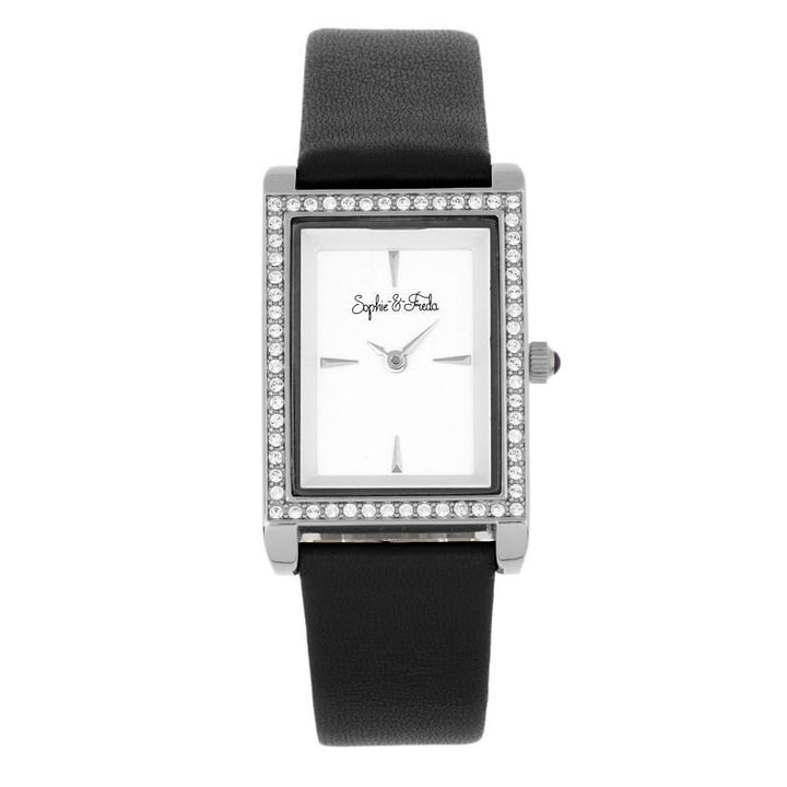 Sophie and Freda Wilmington Bracelet Watch w/Swarovski Crystals - Ruumur