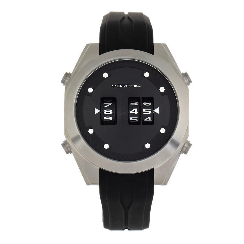 Morphic M76 Series Drum-Roll Strap Watch