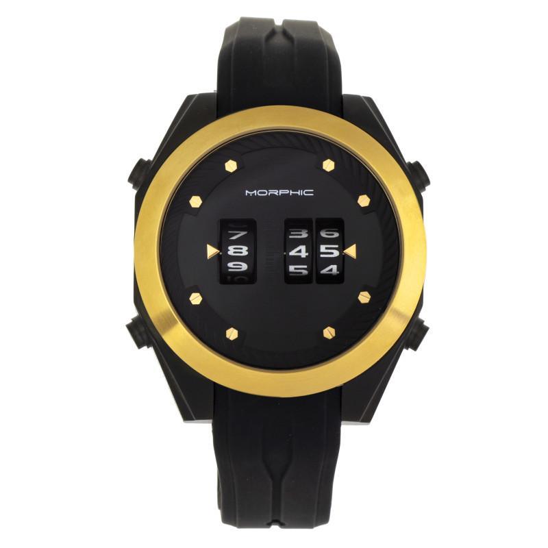 Morphic M76 Series Drum-Roll Strap Watch