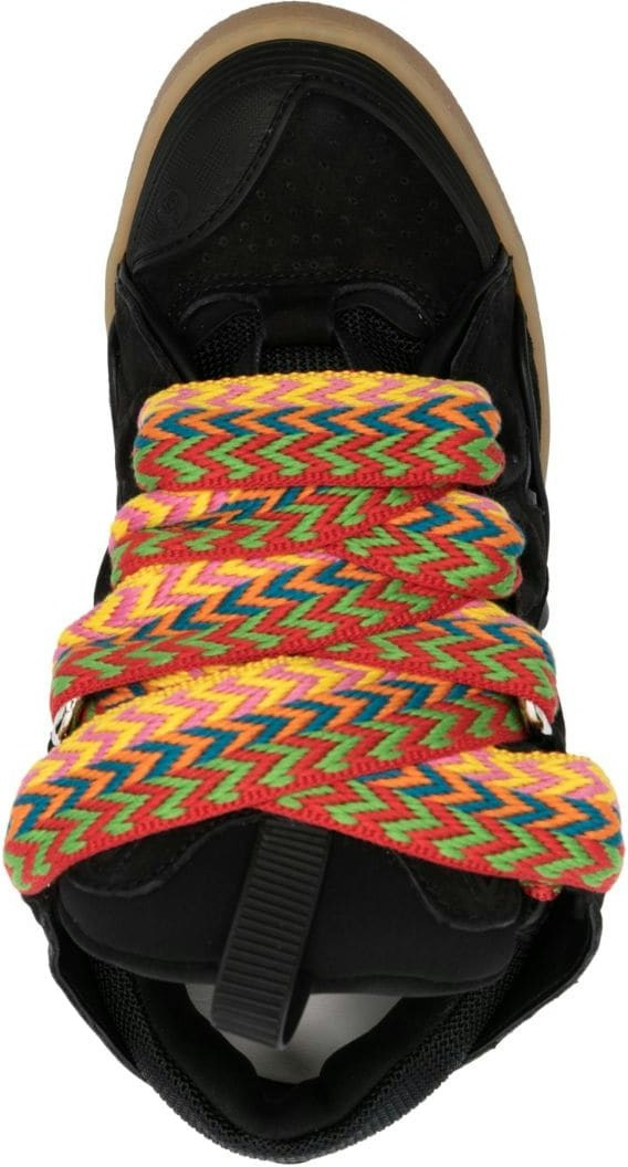 CURB LEATHER SNEAKERS