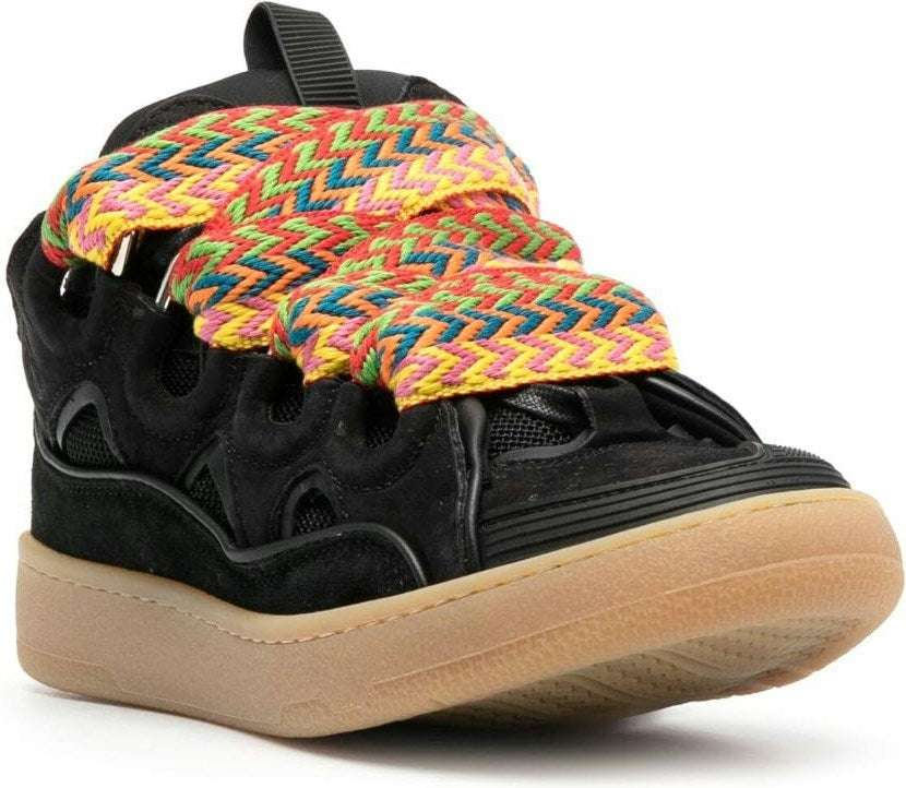CURB LEATHER SNEAKERS