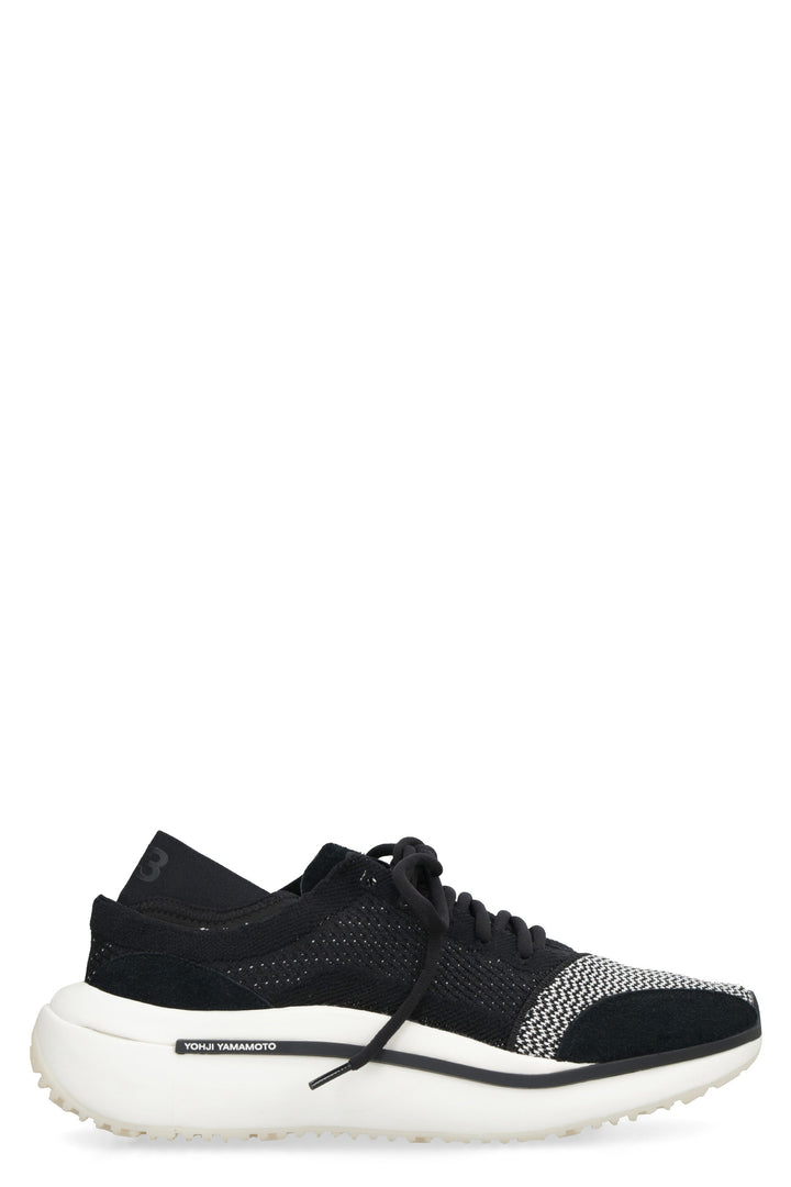 QISAN KNIT FABRIC LOW-TOP SNEAKERS