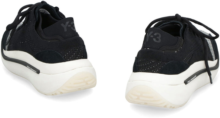 QISAN KNIT FABRIC LOW-TOP SNEAKERS