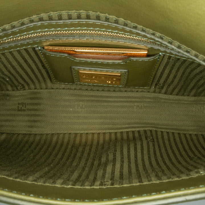 Fendi Leather Baguette Crossbody