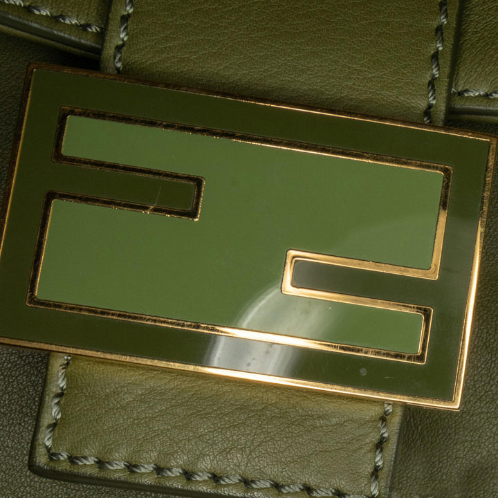 Fendi Leather Baguette Crossbody