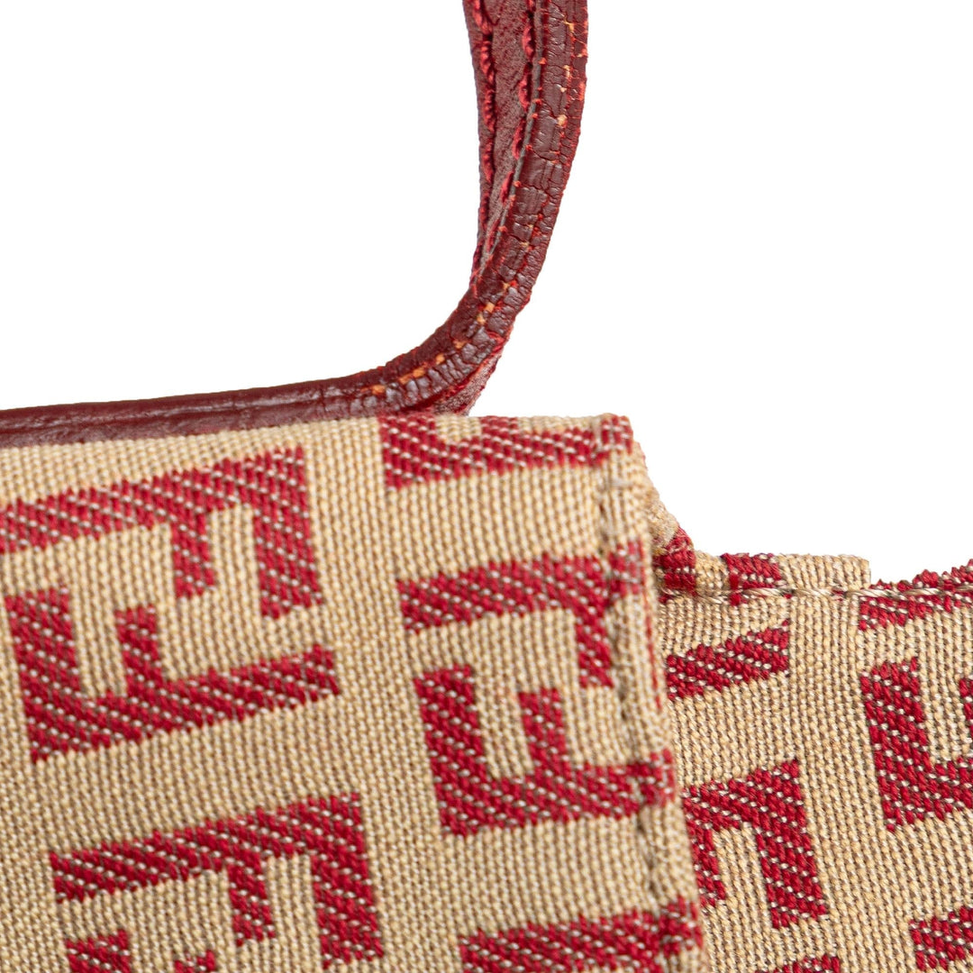 Fendi Zucchino Canvas Flap Crossbody