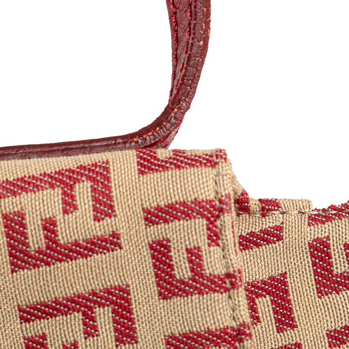 Fendi Zucchino Canvas Flap Crossbody
