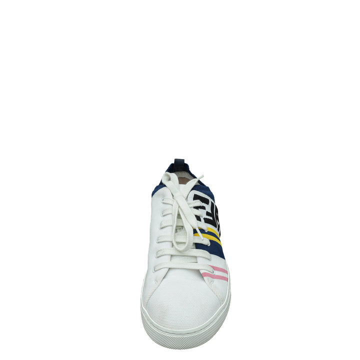 Fendi Multicolor Logo Stretch Knit Sneaker 5