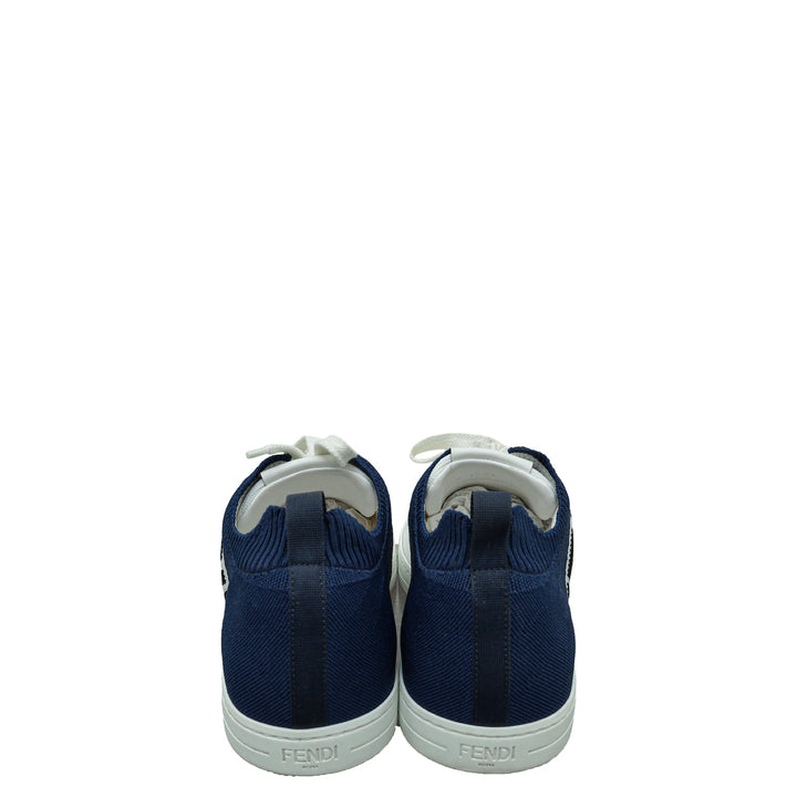 Fendi Multicolor Logo Stretch Knit Sneaker 5