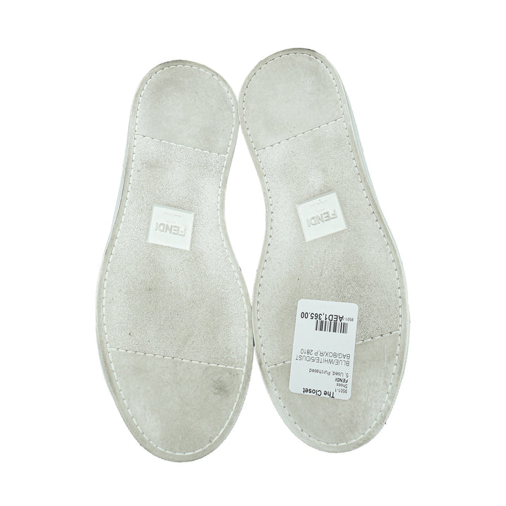 Fendi Multicolor Logo Stretch Knit Sneaker 5
